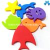 Brinquedo de banho infantil com carimbo Eva em formato de animal marinho para crianças pequenas, iluminação cognitiva, número, alfabeto, adesivo para banheira