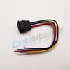 Conector impermeable Tipo-C Tipo-c 6p tipo de presión directa asiento hembra impermeable por inyección de pegamento