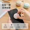 Paño de limpieza para pantalla de teléfono de color macarrón, accesorio portátil para lentes de gafas, paño de gamuza de doble cara con almacenamiento universal