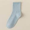 Calcetines talla grande mujer 41 a 43 talla calcetines altos negros absorbentes de sudor desodorantes para grasa extra boca suelta medias blancas mujer