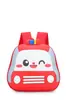 Mochila Escolar Linda y Adorable para Niños y Niñas de Jardín de Infancia, Mochila Pequeña de Carcasa Dura con Forma de Coche, Moderna, Ligera, Resistente al Desgaste, Mochila para Estudiantes de Primaria