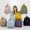 Mochila Nueva de Color Sólido de Gran Capacidad 2025 Mochila de Moda para Mujer Tela Oxford Casual Versátil Bolsa para Salir de Viaje