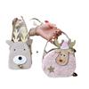 Bolsa de fieltro de oveja navideña, Bolsa para dulces de Nochebuena, Bolsa de tela no tejida transfronteriza para arreglos florales