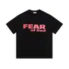 Comercio Exterior Transfronterizo Marca de Moda Europea y Americana Esenciales de Verano Camiseta Casual Holgada de Cuello Redondo Estampada de Manga Corta para Hombre y Mujer High Street