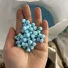 Contas de Vidro em Formato de Barril 8*6mm, Contas de Porcelana, Contas Cilíndricas de Vidro, Contas Elemento Barroco para DIY, Contas de Vidro para Pulseira