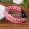 Pulseira de Paracord Ferramentas de Sobrevivência ao Ar Livre Pulseira Trançada Multifuncional Montanhismo Suprimentos Salva-Vidas ao Ar Livre