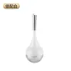 Baño Inodoro Lavabo Cepillo para Inodoro Cepillo para el Hogar Lindo Mango Largo Limpieza Hogar De Pie Plata Oro Negro