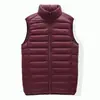 Chaleco Ligero con Logo Estampado para Hombre y Mujer Corto Otoño e Invierno Ropa de Trabajo Cálida a Prueba de Frío Chaleco Chaqueta