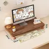 Organizador de escritorio, soporte para computadora de escritorio, elevador de monitor, base para pantalla de visualización, soporte de escritorio