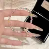 Pulsera Fresca Dopamina de Cristal Swarovski, Joyería Fresca y Dulce, Lujo Ligero, Sensación de Alta Gama, Pulsera Exquisita y Versátil