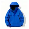 Chaqueta Exterior Tres en Uno para Mujer Otoño e Invierno 2026, Cortavientos, Impermeable y Cálida, Chaqueta de Trabajo Personalizable con Logo para Hombre