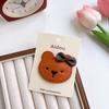Corea del Sur PU Cuero Dibujos Animados Fruta Horquilla Lindo Niña Cabello Roto Pinza bb Horquilla Flequillo Lateral Accesorios para el Cabello Infantiles