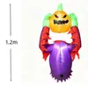 Linterna de Calabaza Inflable Modelo Nuevo de Halloween Transfronteriza Decoraciones para Fiestas Navideñas Decoración de Jardín Adornos Personalizados