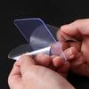 Atacado transparente sem perfuração colar Lijia gancho forte uso sem costura invisível gancho de parede porta pequeno gancho pegajoso