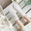 Serie Bordada de Dibujos Animados de Oso Calcetines Cortos Blancos Embosados Tridimensionales Estudiante Dulce Primavera y Verano Nuevos Calcetines Cortos de Mujer