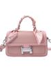 Bolso Cuadrado Pequeño Portátil de Bolsillo Multicapa de Alta Gama para Mujer 2025 Nuevo Transfronterizo de Contraste de Color Bufanda de Seda Bolso de Hombro Cruzado