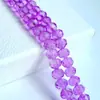 1 Pieza de Muestra de Cuentas Planas de Cristal de Colores Galvanizadas de 1/2/3/4/6/8/10 mm para Accesorios de Cabello y Ropa DIY
