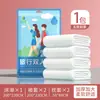 Lençóis de cama descartáveis, capas de edredom, fronhas e capas de colcha, conjunto de três ou quatro peças, para viagens e hotéis, resistentes à sujeira, embalados individualmente, para vagões-leito de trem