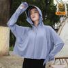 Roupa de Proteção Solar para Mulheres Verão 2026 Novo Estilo Longo Proteção UV de Corpo Inteiro Leve UPF50+ Seda Gelada Roupa de Proteção Solar para Meninas