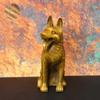 Hongda Latón Completo Wangcai Zodiaco Perro de Cobre Entrada de Oficina Perro de Cobre Adornos de Regalo