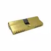 Venta Directa de Fábrica de Cilindro de Cerradura para Puerta de Madera de Interior Y-70Mm de Cobre Puro, Tipo Universal Fila Doble Curva Accesorios de Cerradura de Gama Alta Venta al por Mayor