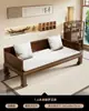 Nueva cama Arhat de madera maciza estilo chino, sofá cama para sala de estar estilo Ming para apartamentos pequeños, silla Arhat Zen simple de doble uso