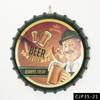 Fabricante Transfronterizo Americano Retro Tapa de Cerveza Hierro Decoración de Pared Colgante de Pared Estilo Industrial Decoración de Pared de Bar Pintura de Hierro