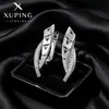 Pendiente Cruzado Geométrico de Lujo Ligero Xu Ping Diseño de Lote Pequeño Personalidad Pendiente Estilo Ruso Hebilla de Forma D de Aleación de Cobre