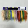 Tela de pelo para muñecas de algodón, rollo de pelo largo de 80 mm, mechón de plumón de felpa, pelo de agua, estilo marino, pelo frito, tela de pelo