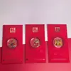 Ano do Cavalo Adesivo Dourado da Sorte para Celular Série Envelope Vermelho Adesivo Puro Ouro 999 para Celular Empresa Cultural e Criativa Lembrancinha de Festa de Ano Novo