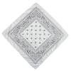Fornecimento direto da fábrica bandana poliéster flor de caju turbante Hip Hop Street Dance Square turbante de equitação ao ar livre atacado