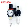 Separación aceite-agua BFR2000 Unidad doble BFC4000 Compresor de aire Procesador de fuente de aire BL3000 Válvula reguladora de presión del filtro