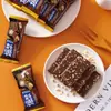 Galletas Wafer Sándwich de Chocolate y Fresa Barras de Chocolate con Nueces Barras Energéticas Snacks para Dormitorio Al por Mayor