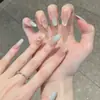 El popular arte de uñas estilo dulce de TikTok: de alta gama, con pedrería, degradado, puntas de uña ponibles, efecto ojo de gato, blanqueamiento de uñas, uñas postizas