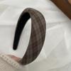 Faixa de Cabeça de Renda com Laço de Tela de Aba Larga Headband para Mulheres 2025 Novo Estilo Pastoral Headwear com Fitas Acessórios de Cabelo de Alta Qualidade