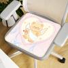 Cojín de cuatro estaciones para silla de verano, cojín para silla de oficina, taburete para estudiantes, cojín de seda fría y suave para verano