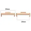 Para Huawei Watch Fit3 Conector de Metal HUAWEI FIT 3 Cabeza de Acero Inoxidable Grano fit2 Nueva Moda