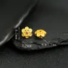 Plata de Ley S925 Chapada en Oro de 24 Quilates y Plata Accesorios Separadores Hechos a Mano para Joyería DIY Pulseras Tejidas Collares Accesorios Pequeños Versátiles