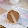 Corona de Banda para el Cabello de Bebé de Cien Días Accesorios para Vestido Infantil Flor Dorada Borgoña Pinza para el Cabello de Bebé Foto