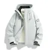 Modelo Nuevo 2026 Chaqueta de Senderismo 3 en 1 Cortavientos Impermeable Estilo Dopamina