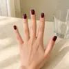 YD49 Comercio Electrónico Transfronterizo Tamaño Completo Sin Limar Sin Marcas Pegatinas para Uñas Artísticas Puntas Francesas Removibles Uñas Portátiles Venta al por Mayor