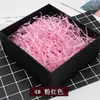 Caixa de Doces para Casamento Escovada, Papel Picado de Ráfia, Caixa de Presente para Natal e Dia dos Namorados, Enchimento de Caixa Vermelha, Atacado