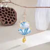 Nuevo Colgante para Teléfono Gatito Estilo Chino Atrae Fortuna y Trae Bendiciones, Colgante de Aleación Danza del León Tendencia Nacional, Accesorio para Bolso, Llavero