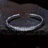 Pulsera nueva de plata pura S925 con patrón de hierba Tang, pulsera abierta personalizada estilo punk retro para hombre con relieve de mantra de seis caracteres