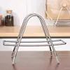 Estante para Tabla de Cortar de Acero Inoxidable para Cocina, Soporte para Cuchillos, Estante Multifuncional para Tablas de Cortar, Estante de Almacenamiento para el Hogar, Estante de Secado, Estante de Piso para Tabla de Cortar