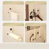 Estante de Almacenamiento para Pasadores de Pelo con Ventosa, Estante de Exhibición de Pasadores de Pelo Estilo Antiguo sin Agujeros, Estante de Almacenamiento de Accesorios para el Cabello Montado en la Pared del Baño