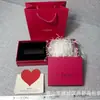 Caja de Regalo de Labial Caja de Esponja Tf Caja de Empaque de Labial Y Bolso de Mano de Perfume Gu Cosmetics Caja con Tapa y Base Marca Lan
