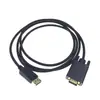 Línea de conexión del conector dp a vga adaptador dp grande a vga pantalla de conversión de interfaz displayport