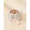 Estante de almacenamiento de pared, no requiere taladro, cesta colgante para mesita de noche, estantería, artículo útil para dormitorios de estudiantes, solución de almacenamiento al lado de la cama