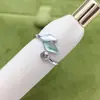 Anillo de dos tonos con tema de hoja, base para anillo DIY, base para anillo de perla, accesorios para joyería, anillo de moda